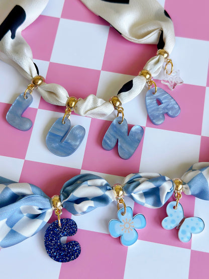 CUSTOMIZE YOUR OWN Scarf Charm Necklace