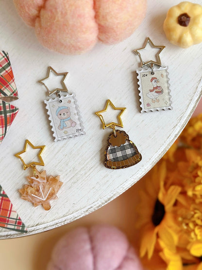 Autumn Bear Stamp